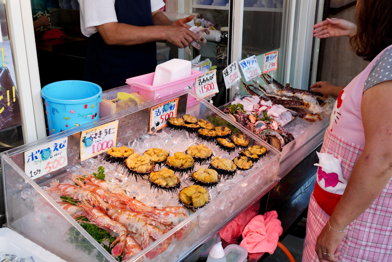 Fresh seafood, menunggu untuk dicoba
