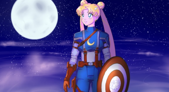 Sailor Moon Dalam Balutan Kostum Avenger? Kenapa Tidak?
