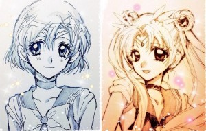 Mangaka Full Moon wo Sagashite Menggambar Hampir Semua Protagonis Sailor Moon