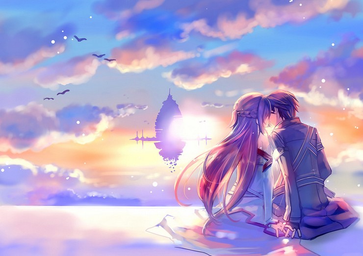 Anime Couple Pasangan Romantis gambar ke 11