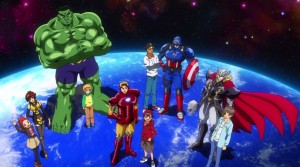 Serial Anime Marvel Disk Wars: The Avengers Mempertemukan Sabretooth dan Wolverine