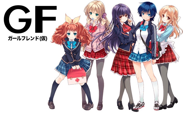Trailer Baru Anime “Girlfriend(Beta)” Tampilkan Animasi dan Banyak Karakter