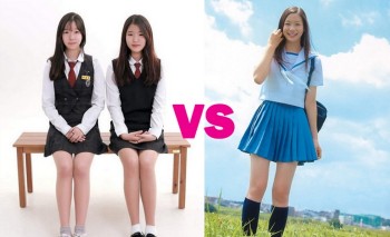 Netizen Jepang Memperdebatkan Baju Sekolah Mana Yang Paling Seksi, Jepang Atau Korea?