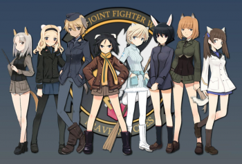 Anime 'Strike Witches' Season 3 Akan Tampilkan Unit 502nd Joint Fighter Wing