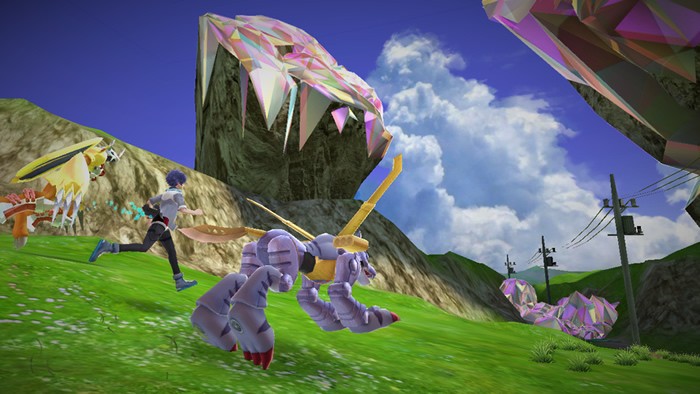 Screenshot ‘Digimon World: Next Order’ Pamerkan Wargreymon dan MetalGarurumon