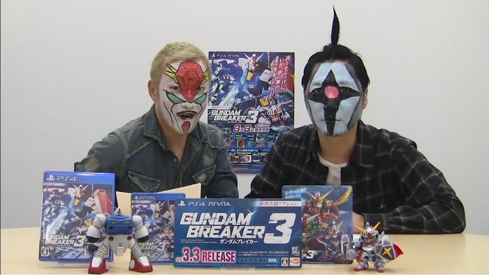 Seiyuu Masaya Onosaka & Katsuyuki Konishi Mulai Seri Video Gameplay dari ‘Gundam Breaker 3’