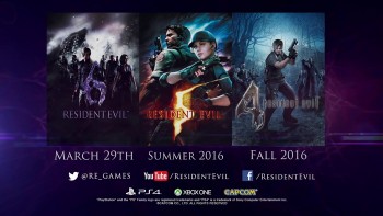 Capcom Hadirkan Kembali 'Resident Evil 4, 5, dan 6' untuk PS4 & Xbox One