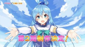 Di Akhir Episode 10, ‘Konosuba’ Langsung Mengumumkan Season Keduanya