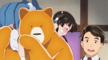 Miko dan Beruang Menyanyi Untuk Lagu Ending Anime ‘Kumamiko’