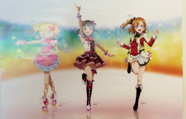 Love Live!, IdolM@ster, dan Aikatsu Bersatu Dalam Sebuah Poster Bandai Namco