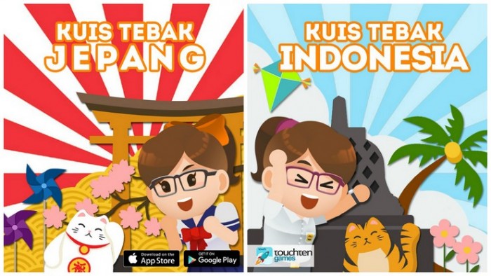Kuis Tebak Jepang dan Indonesia! Game Terbaru Dari Touchten Games!