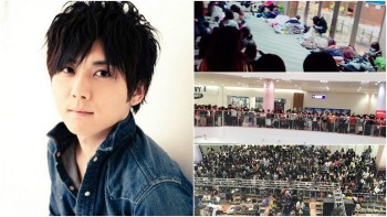 Puluhan Penggemar Rela Menginap di Mall Demi Melihat Yuki Kaji
