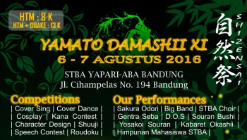 Nikmati weekend-mu dengan Mengunjungi Yamato Damashii XI di Bandung