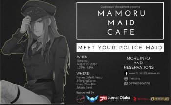Mamoru Maid Cafe,  Event Unik untuk Pecinta Maid