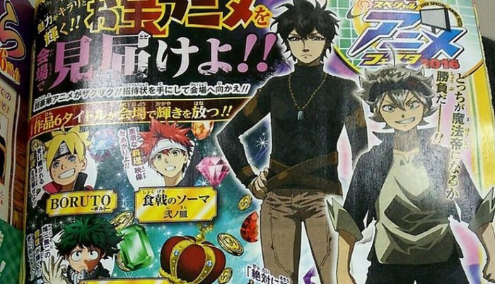 Shonen Jump Memperlihatkan Kembali Desain Karakter Anime ‘Black Clover’