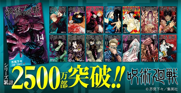 Jujutsu Kaisen Raih Peningkatan 5 Juta Sirkulasi Manga dalam 13 Hari