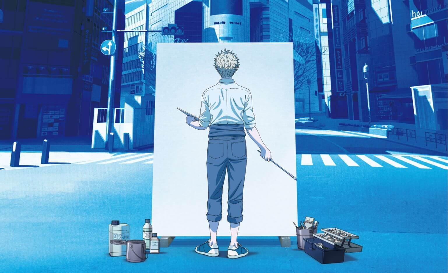 Blue Period. Ungkap Visual dan Staf Adaptasi Anime