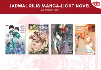 Ini Dia, Jadwal Rilis Manga-Light Novel di Indonesia Minggu Ini! [26 Oktober 2022]