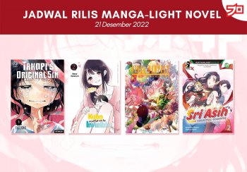 Ini Dia, Jadwal Rilis Manga-Light Novel di Indonesia Minggu Ini! [21 Desember 2022]